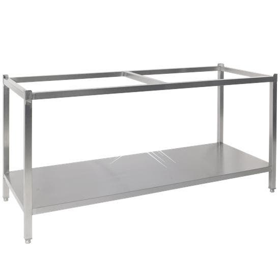 Rvs tafelonderstel met bodemschap 1000x600x900 mm, Zakelijke goederen, Horeca | Meubilair en Inrichting, Nieuw in verpakking, Verzenden