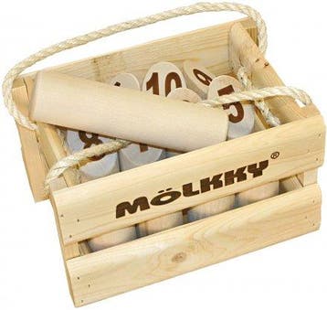 Tactic Mölkky Werpspel houten kist — gebruikt, Nieuw