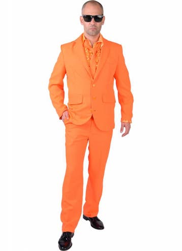 Oranje Kostuum Man, Ophalen of Verzenden, Nieuw