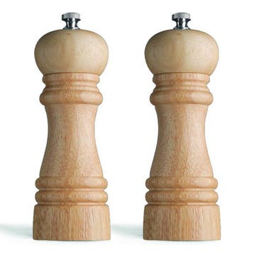 Peper- en Zoutmolen Set - 15 cm Hout, Huis en Inrichting, Keuken | Keukenbenodigdheden, Nieuw