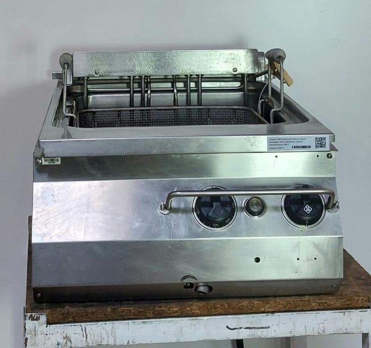 Occasion MKN electrische friteuse topunit, Zakelijke goederen, Horeca | Keukenapparatuur, Gebruikt, Ophalen