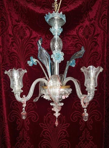 Kroonluchter - Murano-glas: ANTIEK