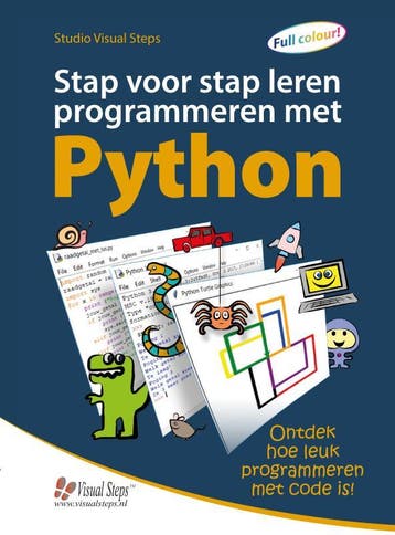 Stap voor stap leren programmeren met Python 9789059056541, Verzenden, Zo goed als nieuw, Studio Visual Steps