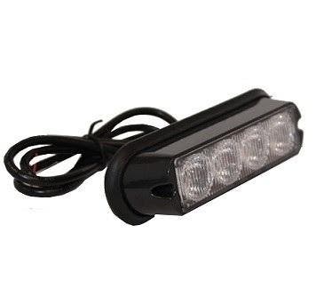 ORANJE bumper flitser - E keurmerk - R65 - 4 LED - synchroni, Hobby en Vrije tijd, Elektronica-componenten, Nieuw, Ophalen of Verzenden