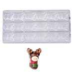 Chocolademal Chocolate World Eland (18x) 39x29x19,5mm**, Verzenden, Nieuw