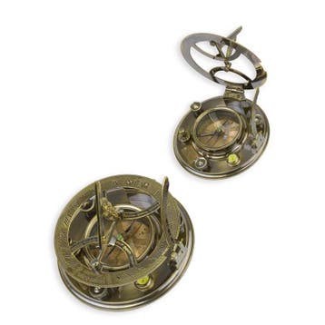 EEN MESSING KOMPAS diameter 12 cm (Beeldjes - Decoratie), Verzenden, Nieuw