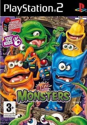 Buzz! Junior Monsters (PS2 Games), Spelcomputers en Games, Games | Sony PlayStation 2, Ophalen of Verzenden, Zo goed als nieuw