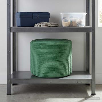 vidaXL Katoenen Touw 6 mm 250 m Groen 100% Katoen, Verzenden, Nieuw