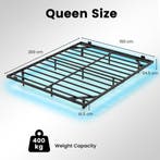 LIVSK Zwevend Platformbed met LEDverlichting - Modern Design, Huis en Inrichting, Verzenden, Nieuw