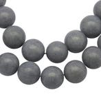 10 x edelsteen kraal Natural Mashan Jade 6 mm Grijs (Kralen), Ophalen of Verzenden, Nieuw, Kraal