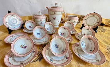 Charles Ahrenfeldt, Limoges - Koffieservies - Porselein,