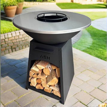 ASH - Nova - XL - Plancha Barbecue - Zwart, Verzenden, Nieuw