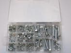 Veiling - Assortiment Bouten en Moeren verzinkt 240-delig M4, Nieuw