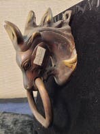 Vintage Deurklopper - 1970-1980 - paardenhoofd