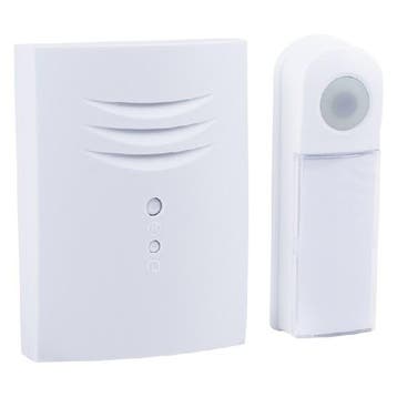 Plug-in deurbel | Byron (Draadloos, 75 meter), Verzenden, Nieuw