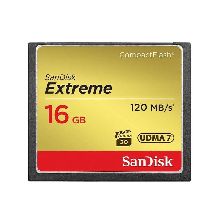Sandisk CF Extreme 16GB 120MB/S met garantie, Audio, Tv en Foto, Fotografie | Geheugenkaarten, Gebruikt, Ophalen of Verzenden