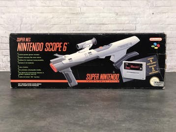 Super Nintendo Scope Set [Complete], Spelcomputers en Games, Spelcomputers | Nintendo Super NES, Ophalen of Verzenden, Zo goed als nieuw