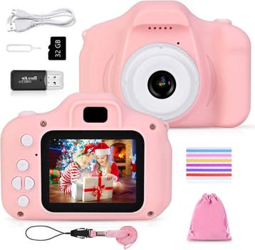 Speelgoed Camera Roze - Inclusief 32GB - Laatste Stuk!, Ophalen of Verzenden, Zo goed als nieuw, Elektronica