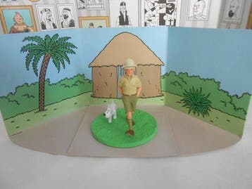 Moulinsart - Tintin - 1 - Scène cube - Tintin explorateur, Nieuw