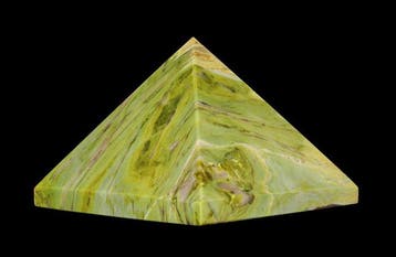 Massieve 3,75 kg Groene Serpentijn Piramide - India - 16,5