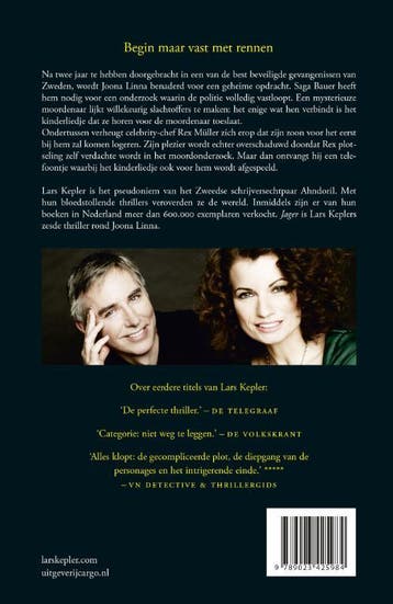 Jager - Lars Kepler 9789023425984, Verzenden, Gelezen, Lars Kepler