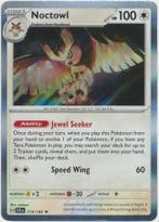 Noctowl 115/142 Holo Stellar Crown, Ophalen of Verzenden, Nieuw, Losse kaart, Foil