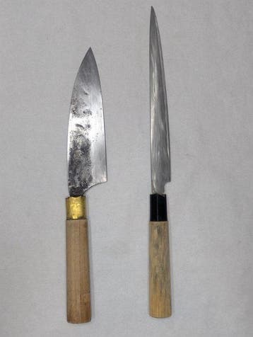 Keukenmes - Staal, Hout - Japan - Traditioneel