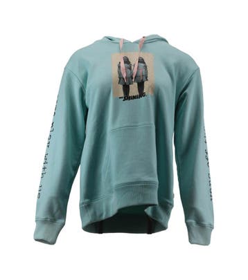 Vans Hoodie in maat XS Blauw, Kleding | Dames, Truien en Vesten, Vans, Verzenden, Zo goed als nieuw, Blauw