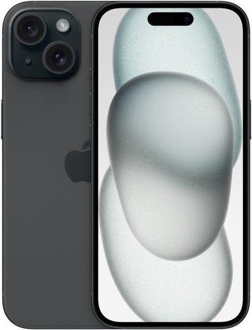 Apple iPhone 15 Zwart 128GB B Grade, Ophalen of Verzenden, Gebruikt, 128 GB