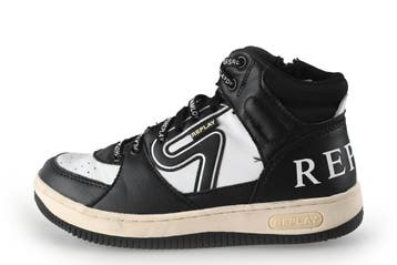 Replay Hoge sneakers Meisjes in maat 33 Zwart, Jongen of Meisje, Schoenen, Zo goed als nieuw, Verzenden