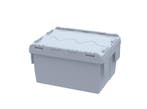 Distributiebak, 400x300x210 mm, euronorm, grijs kunststof,, Ophalen of Verzenden
