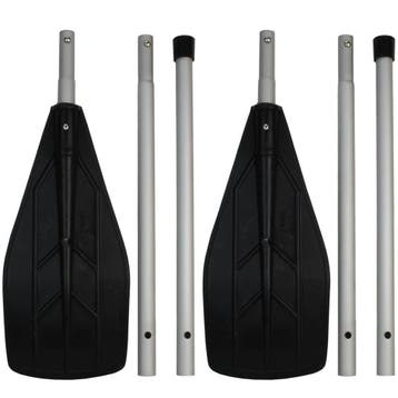 Peddels Set Deelbaar 3-Delig 133cm Aluminium, Watersport en Boten, Peddels, Ophalen of Verzenden, Nieuw