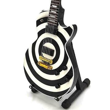Miniatuur replica Gibson gitaar Z. Wylde Black Label Society, Ophalen of Verzenden, Nieuw, Pop, Beeldje of Miniatuur