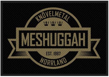 Meshuggah - Crest - patch officiële merchandise, Ophalen of Verzenden, Nieuw, Kleding