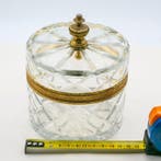 Sieradendoos - juwelenkistje - verguld brons - kristal