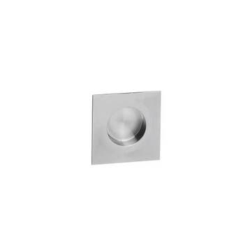 Intersteel Schuifdeurkom vierkant ø52/85mm - RVS, Doe-het-zelf en Verbouw, Hang- en Sluitwerk, Verzenden, Nieuw