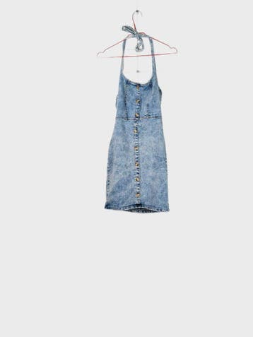SAVE JEANS Casual Dress Dames maat S Blauw Vintage, Ophalen of Verzenden, Nieuw