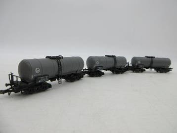 Fleischmann N - 8485 - Modeltrein goederenwagon (3) - 3x, Nieuw