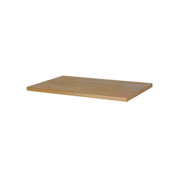 Topblad Wiesbaden Lotus 80x46 cm Naturel Eik, Ophalen of Verzenden, Nieuw