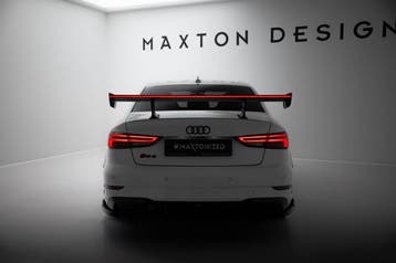 Maxton Carbon Spoiler met LED Audi A3 / A3 S-Line / S3 / RS3, Verzenden