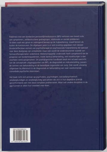Handboek borderline persoonlijkheidsstoornis 9789058982032, Boeken, Verzenden, Gelezen
