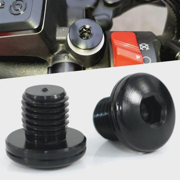 4x Universele M10x1.25 Schroefpluggen voor Spiegelgaten - Mo