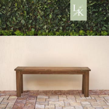 Landelijke klassieke tuinbank - Huddersfield teakhout, Tuin en Terras, Tuinbanken, Nieuw, Teakhout