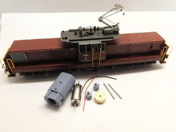 micromotor HKA002C ombouwset Hobbytrain Am 6/6, Ee 6/6,, Overige merken, Gelijkstroom, Verzenden, Overige typen
