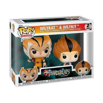 Funko - POP! - Television - Thundercats - WilyKat & WilyKit, Verzamelen, Poppetjes en Figuurtjes, Verzenden, Nieuw