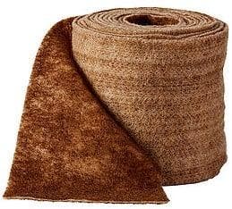 Wolband heavy wolvlies meerkleurig choco/creme 150 mm per 5, Ophalen of Verzenden, Nieuw