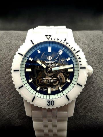 Zodiac - Super Sea Wolf Ceramic Skeleton - Zonder, Nieuw