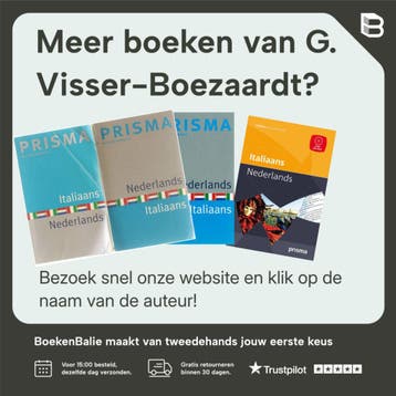 Prisma woordenboek / Nederlands-Italiaans / Prisma, Boeken, Verzenden, Gelezen, G. Visser-Boezaardt