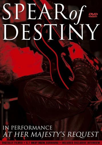 dvd - Spear Of Destiny - In Performance At Her Majestys..., Verzenden, Zo goed als nieuw