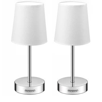 Bedside Lamp Lumière 2Pcs Set Wit 32x13x13cm (Interieur), Verzenden, Nieuw